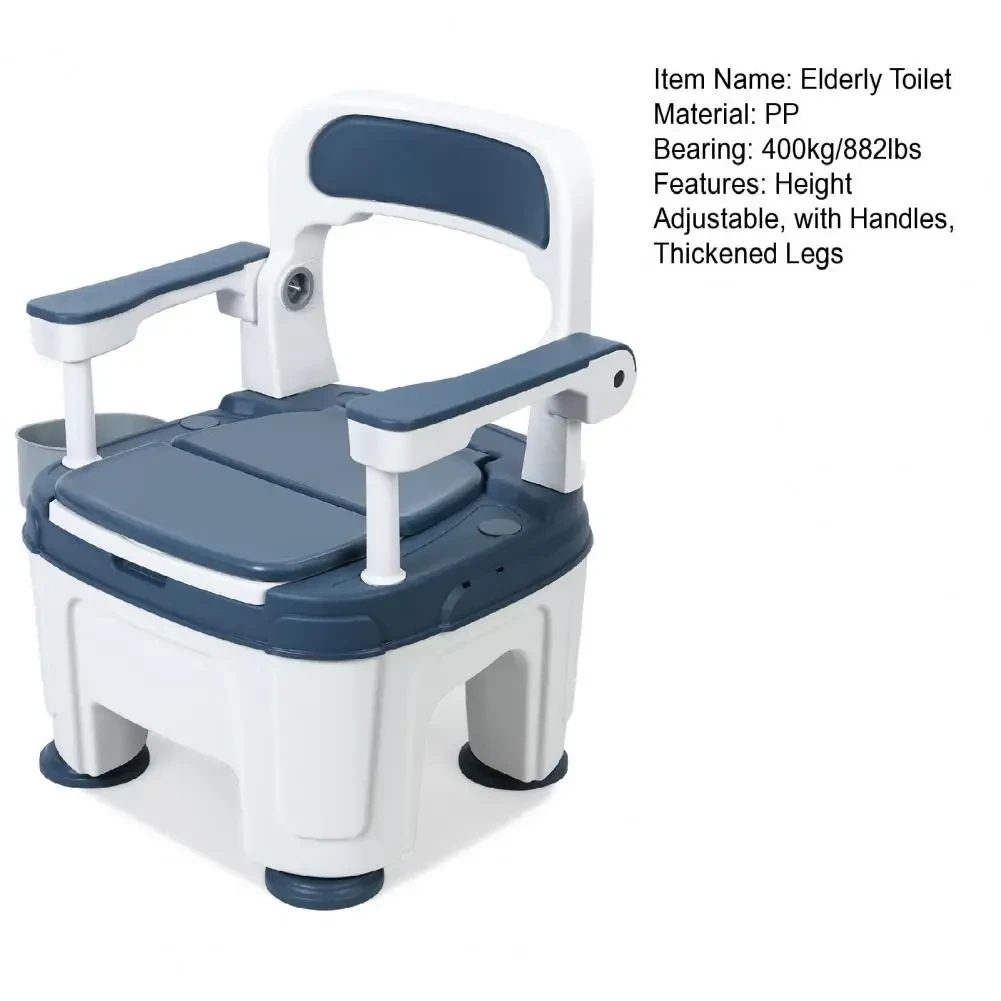 accessible bedside toilet for elderly with mobility challenges