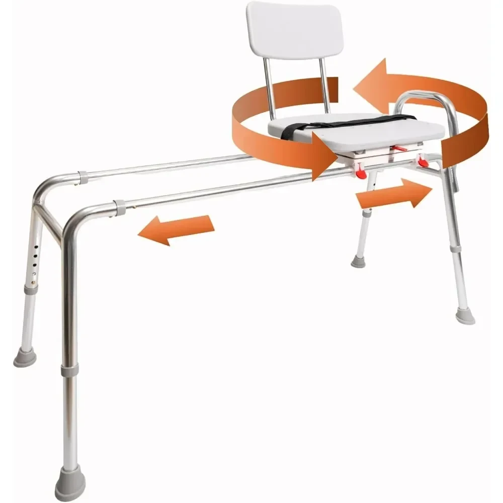 adjustable height bath chair for better support