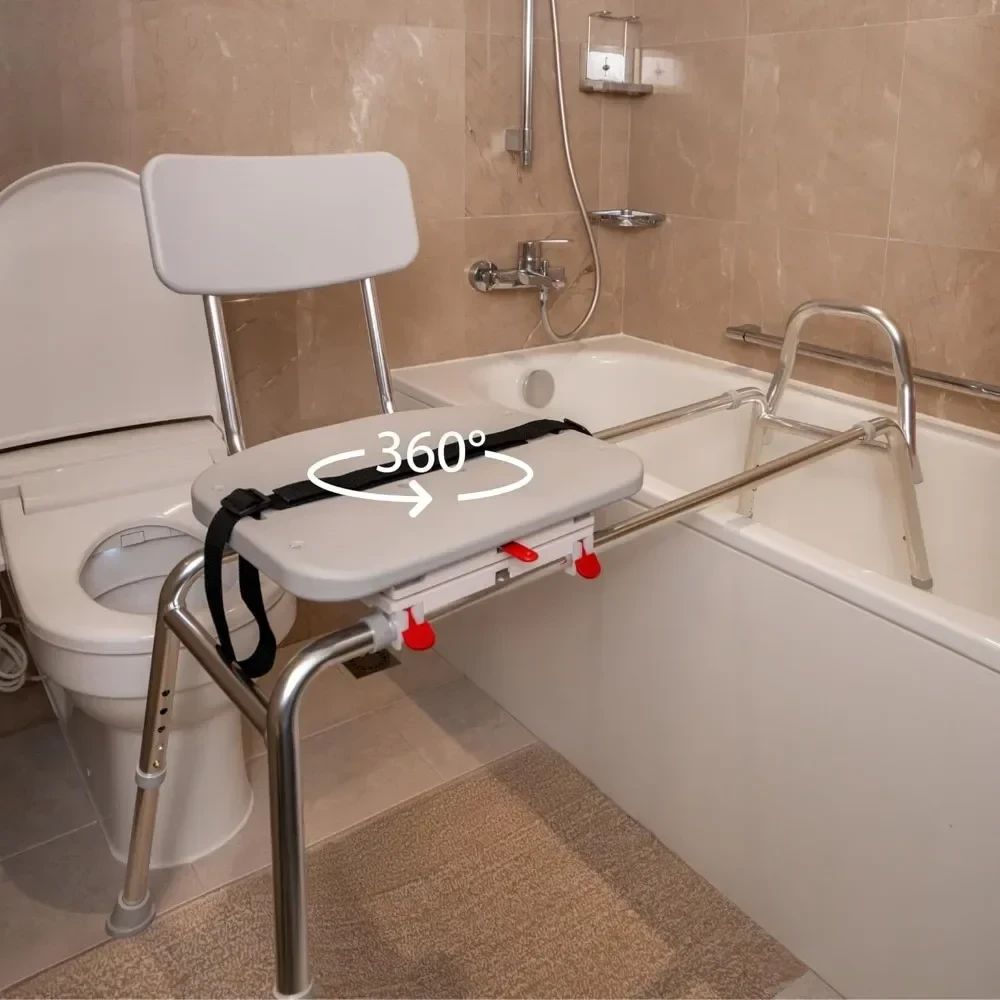 adjustable leg bath chair for seniors comfort