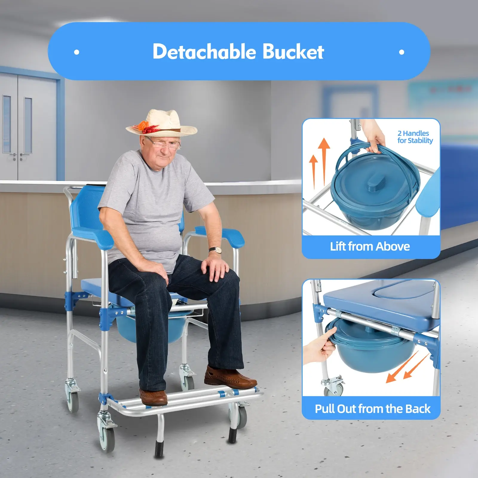 bathroom mobility aid elevated toilet seat