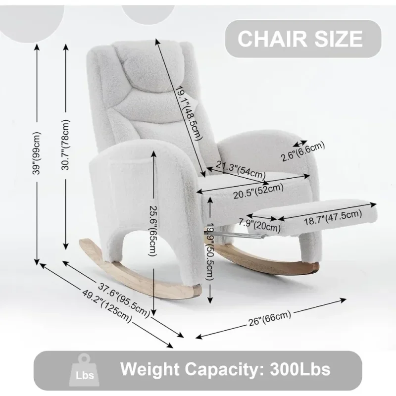 classic design rocking chair for traditional homes