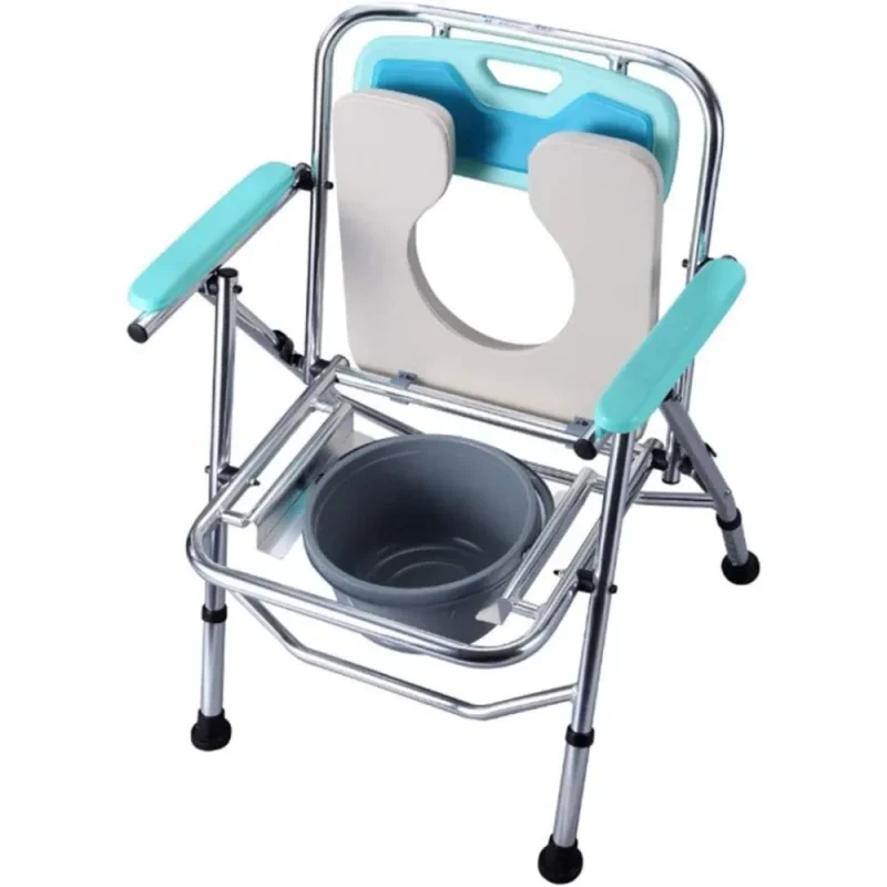 collapsible over toilet chair for home use