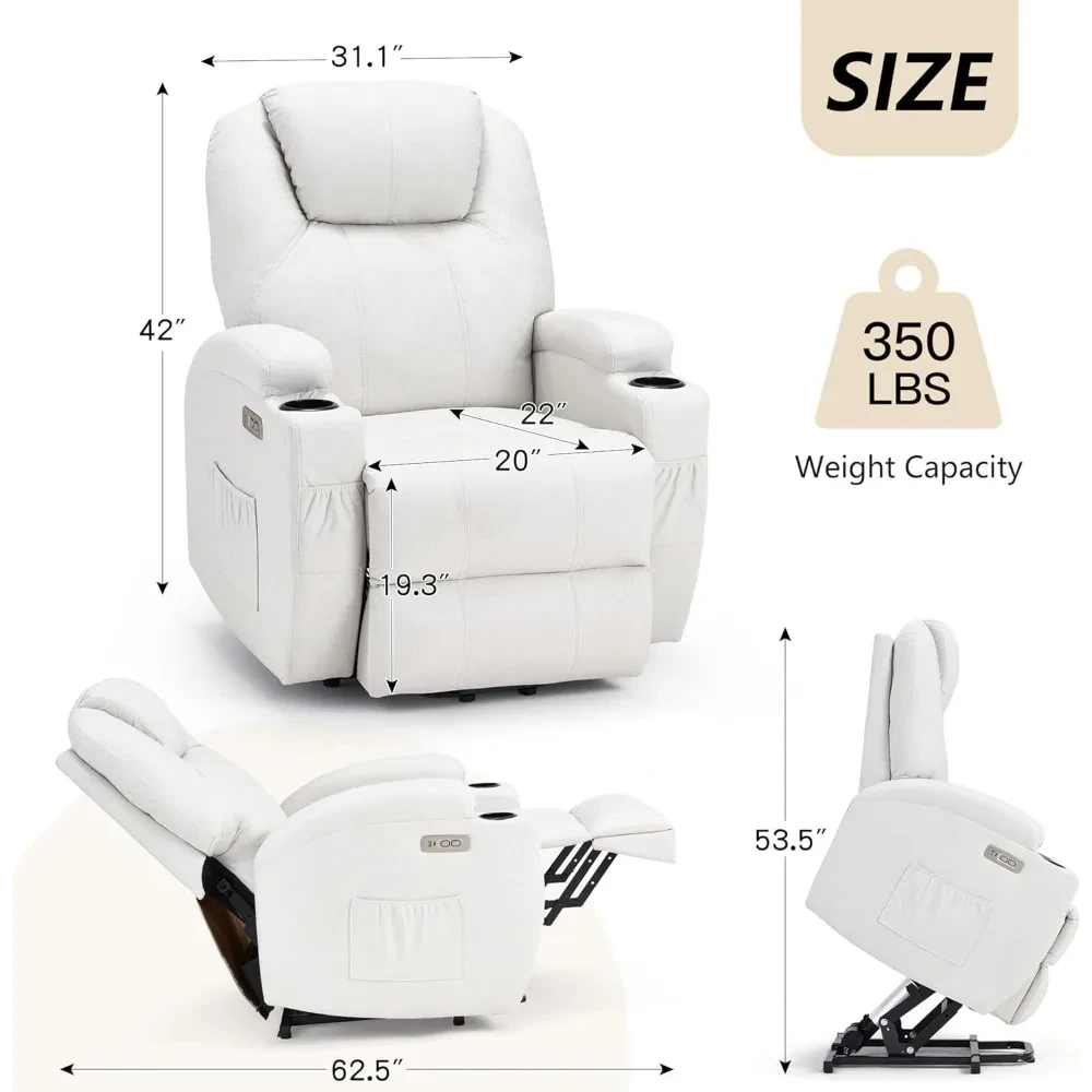 comfortable electric lift chair for elderly use