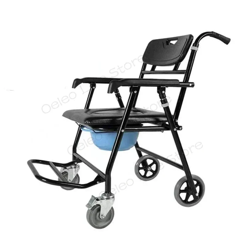 comfortable folding toilet chair for elderly hygiene needs