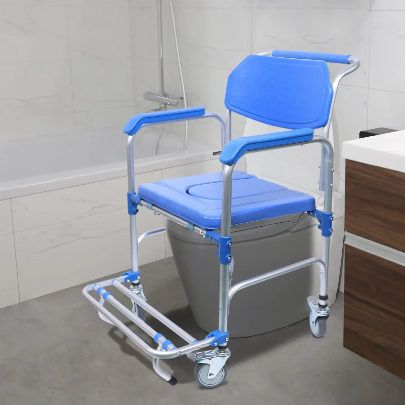 comfortable toilet chair for senior bathroom needs