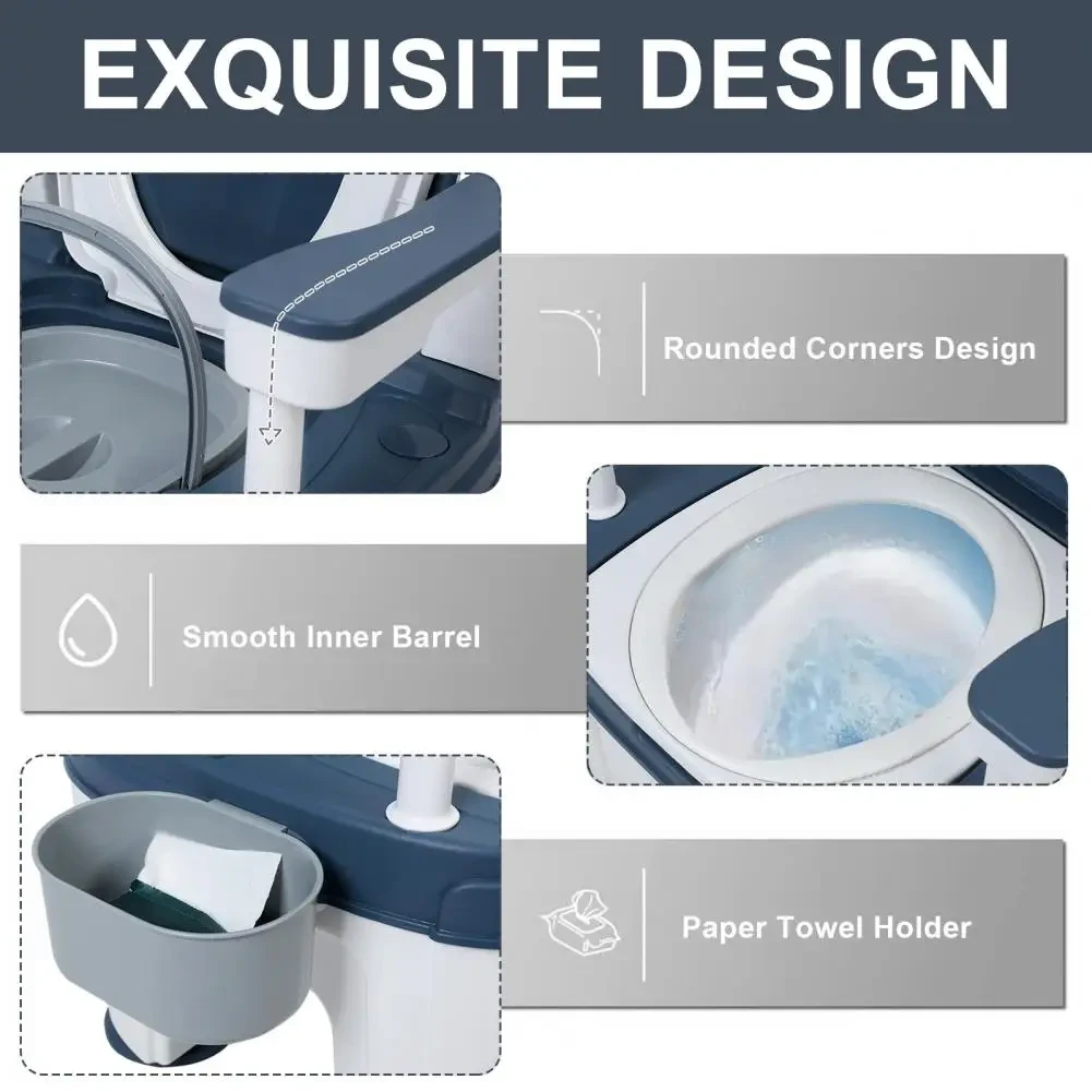 compact bedside toilet for small spaces in homes