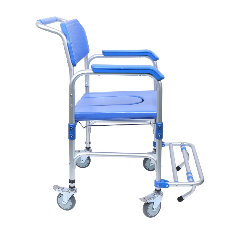 durable elevated toilet chair for safe sitting