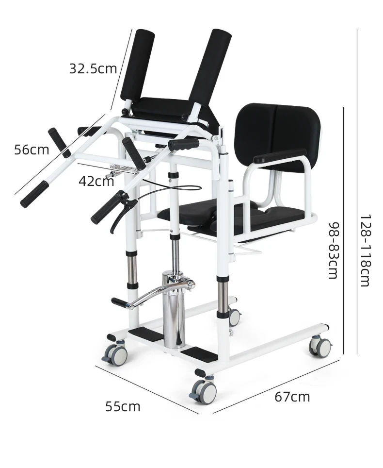 easy to use commode chair for elderly independence