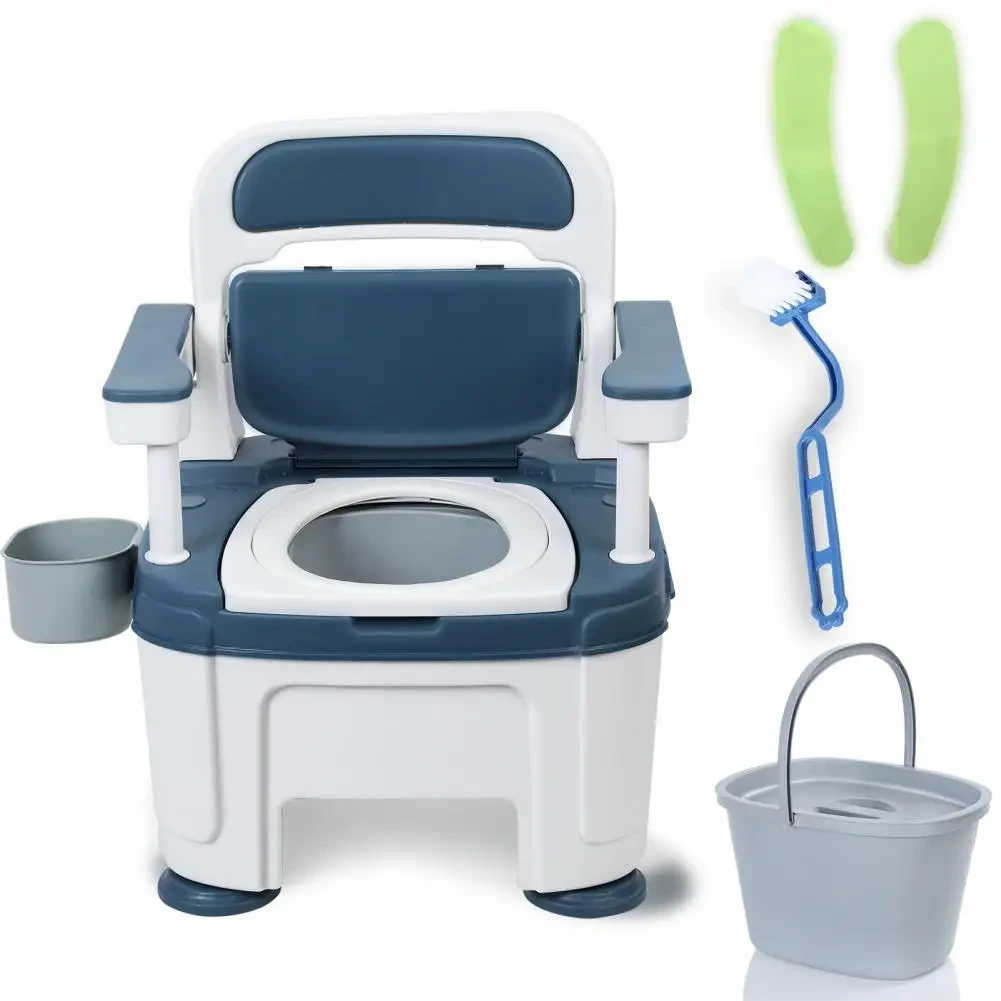 easy to clean bedside commode for seniors convenience