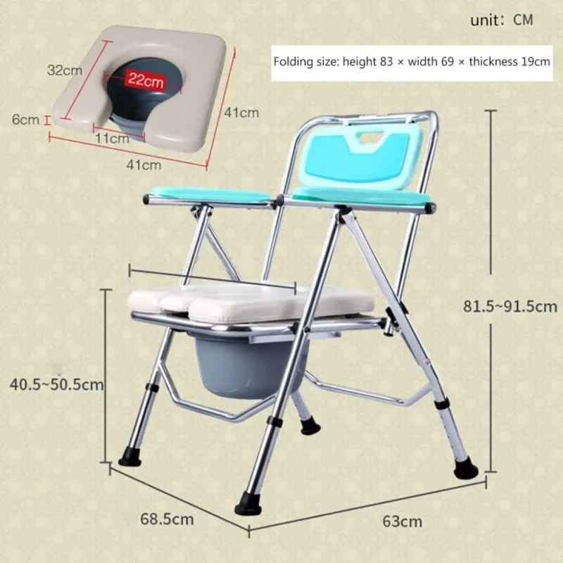 eco friendly portable toilet chair for camping