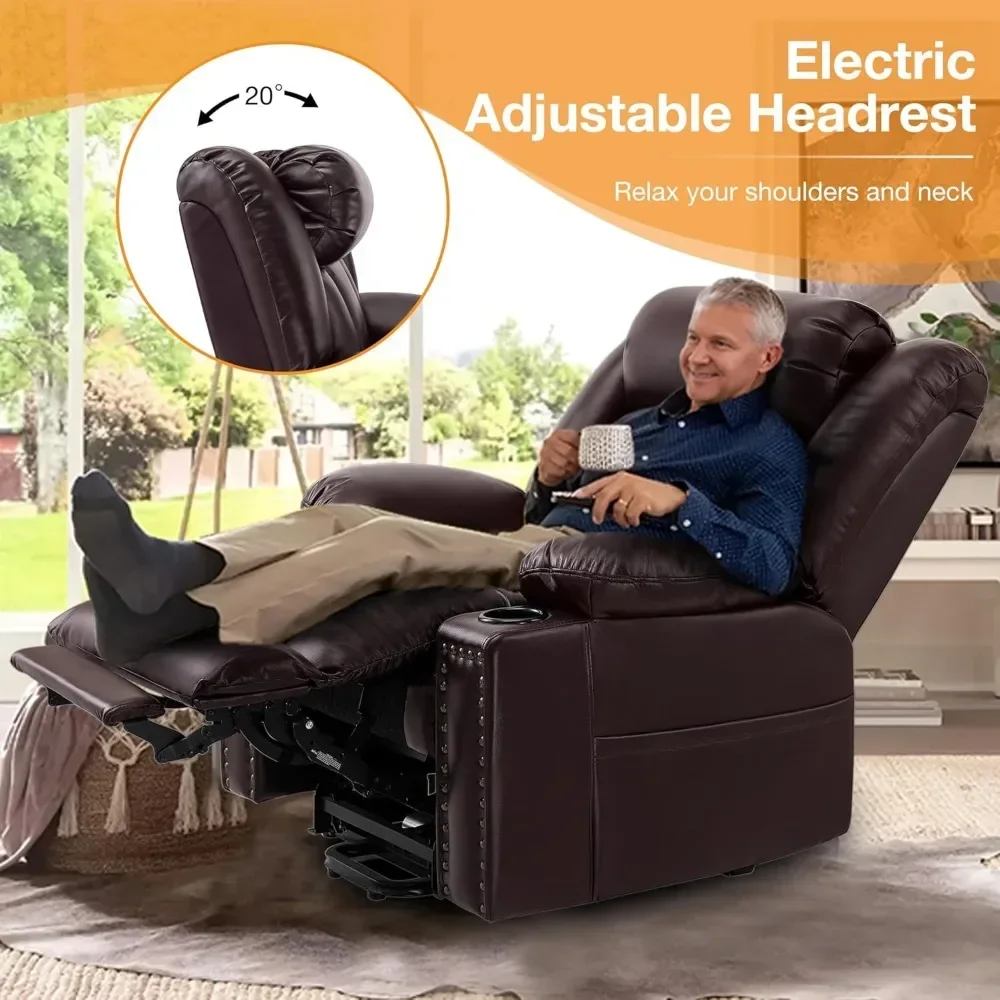 elderly support recliner with triple motors