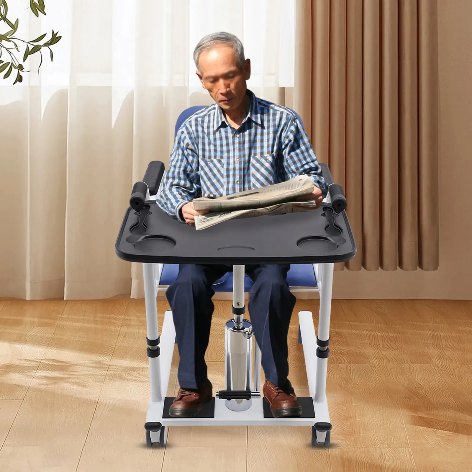 heavy duty patient lift chair for safe transfers