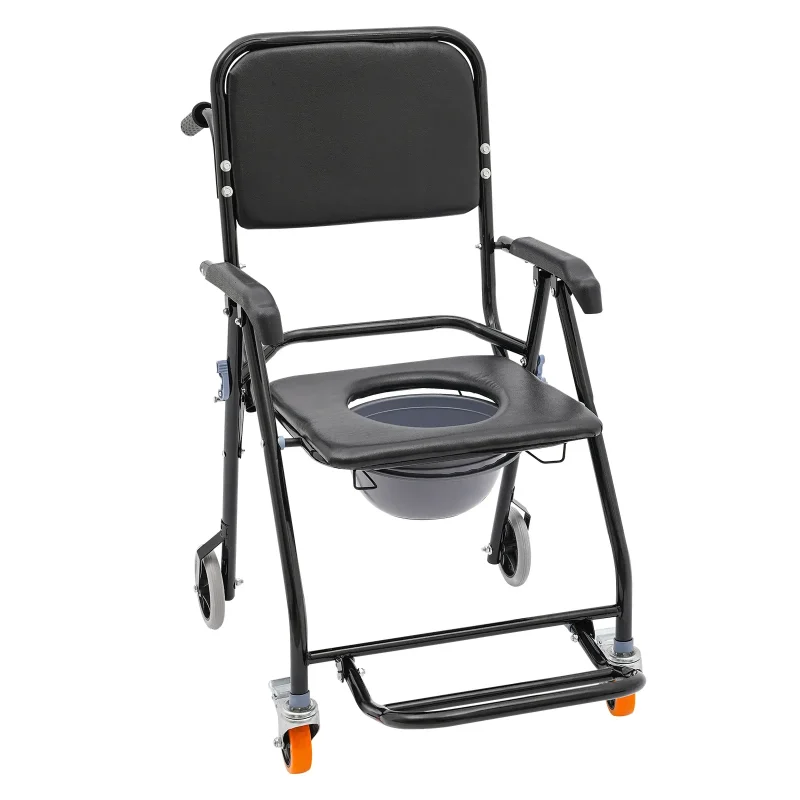 hygienic transfer chair for elderly bathroom use