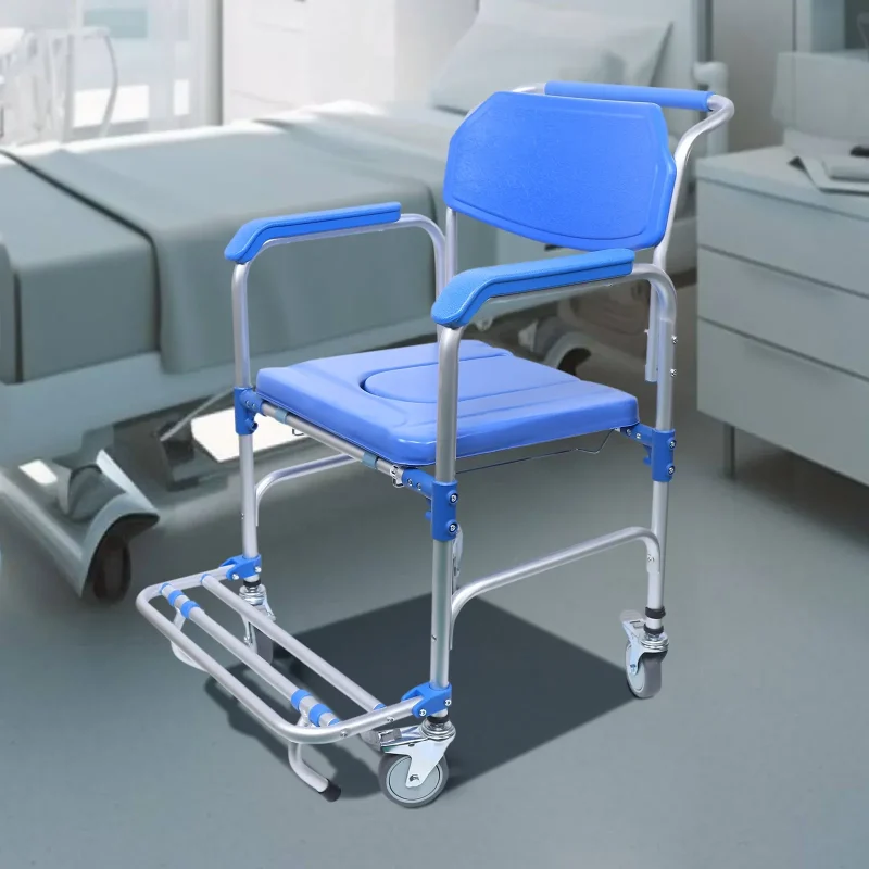 lightweight elevated toilet chair for easy use