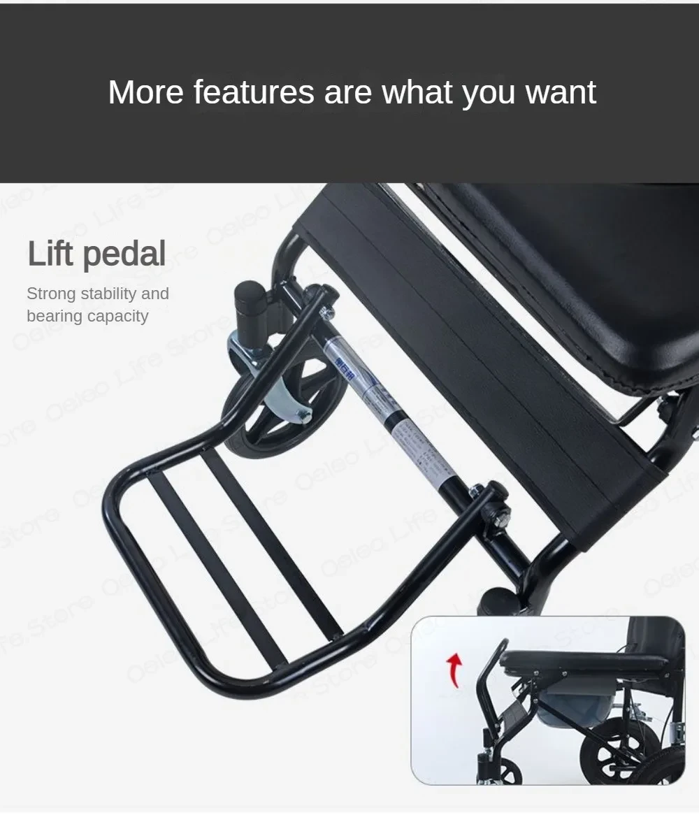 lightweight folding chair for elderly toilet assistance