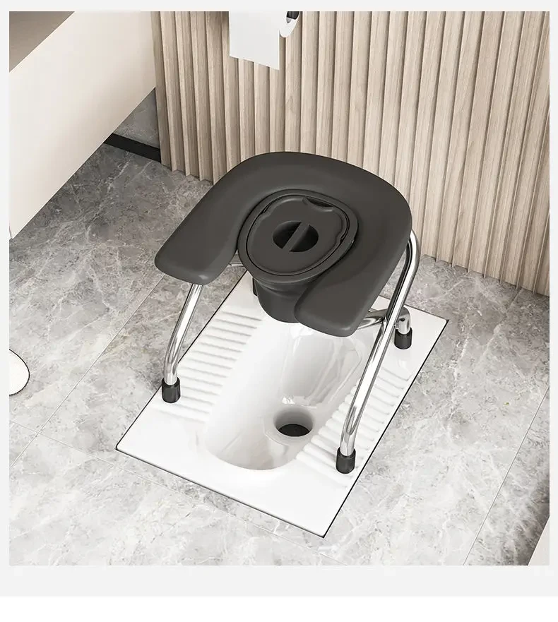 lightweight portable u stool for seniors mobility