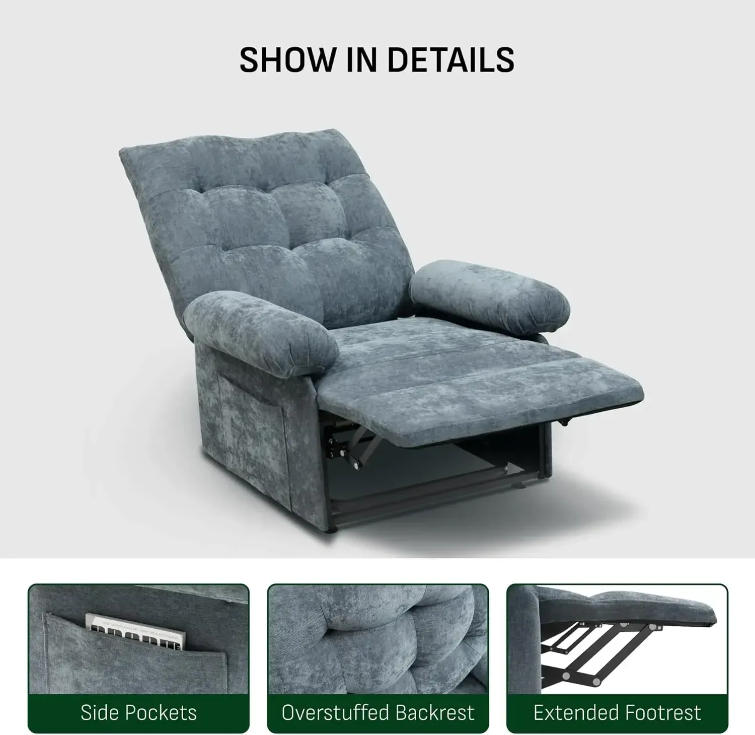 multi position leather lift chair for ultimate support