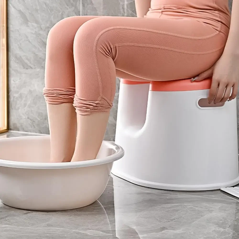 non slip bathroom chair for seniors with safety grip