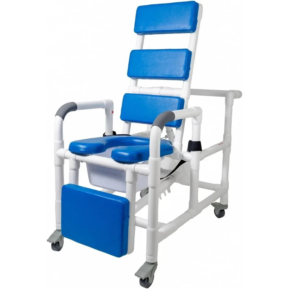 non slip padded shower chair for bathroom comfort