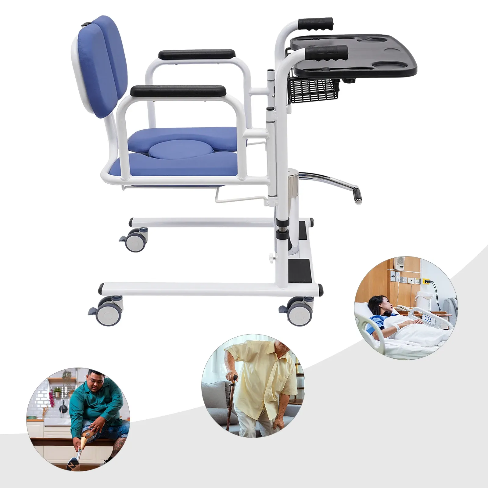 nursing wheelchair with 330