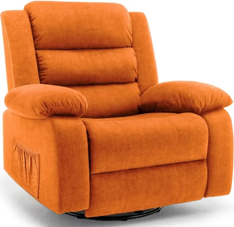 oversized chair with heat therapy for seniors