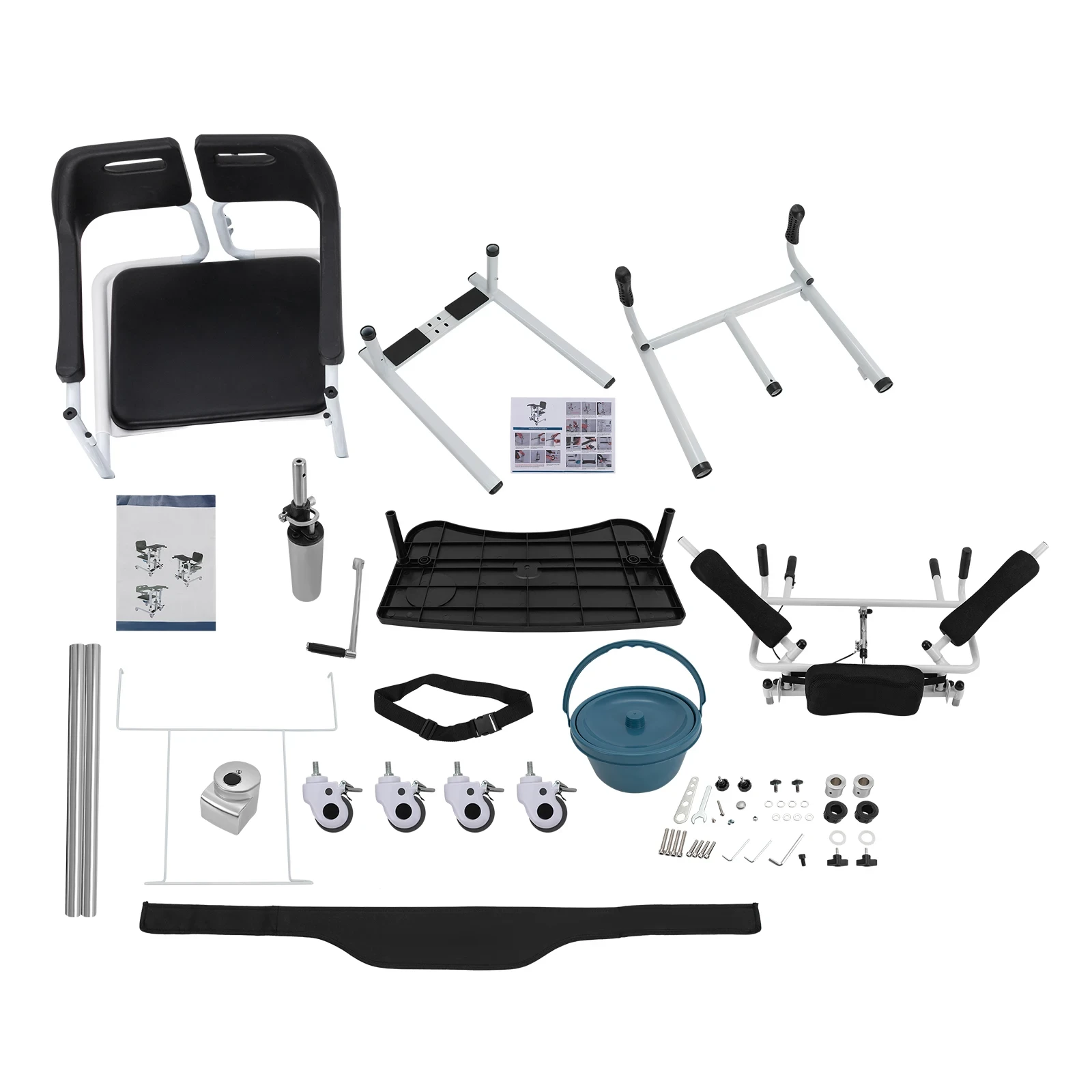 portable hydraulic wheelchair for indoor use