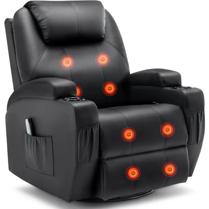 reclining chair with multiple functions for elderly