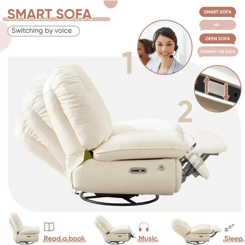 reclining lift chair with built in scooter support