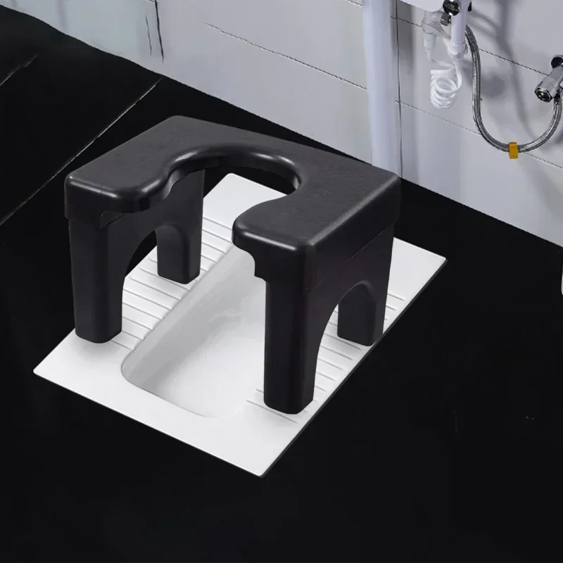 rounded edge toilet stool for child safety and comfort