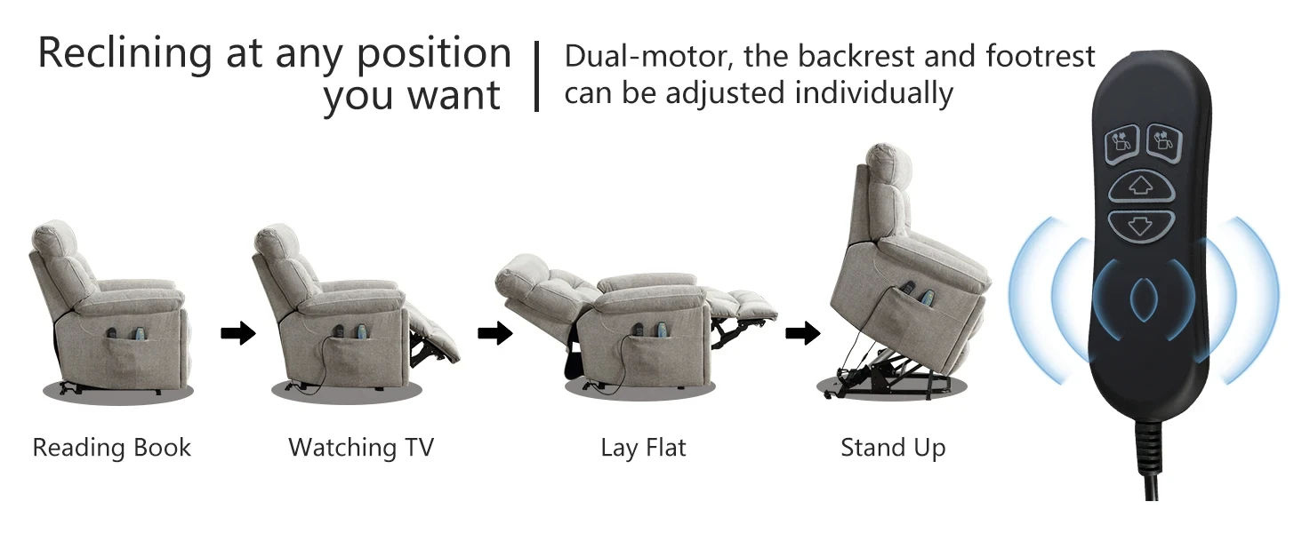 safe and sturdy lift chair for elderly individuals