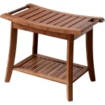safety shower stool with non slip surface for seniors