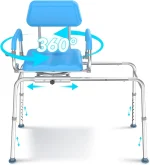 shower chair with armrests for extra security