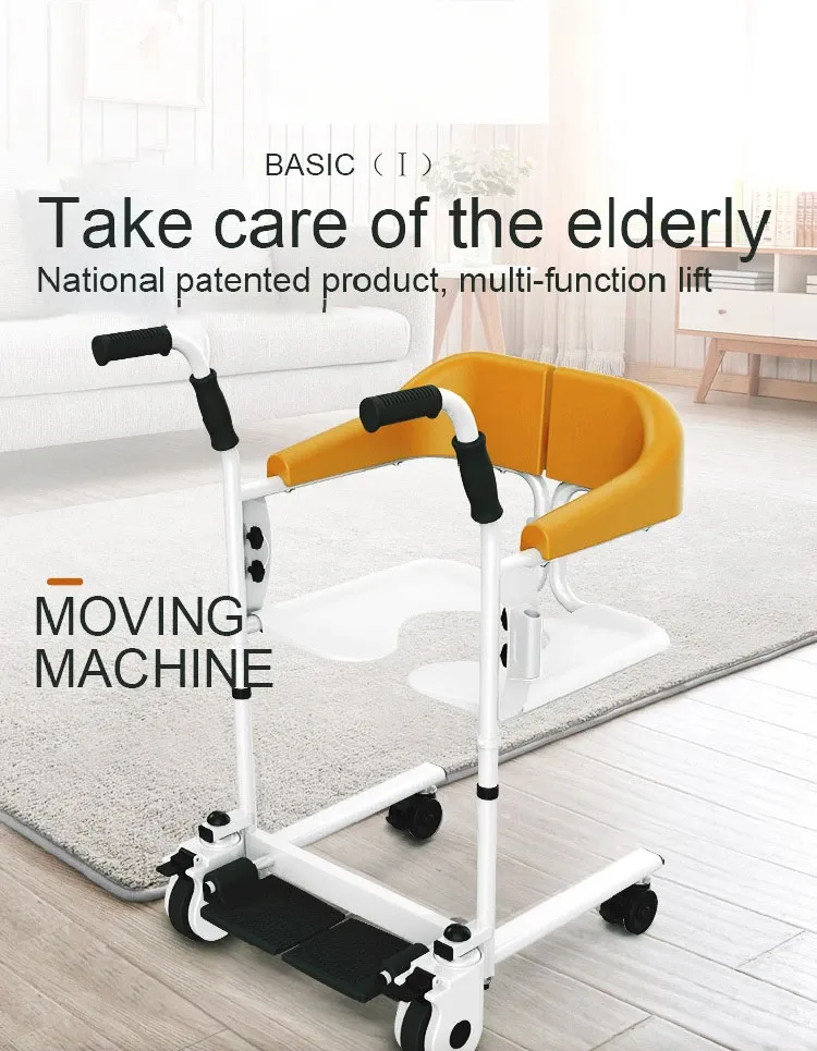 sturdy patient transfer chair for bathroom convenience