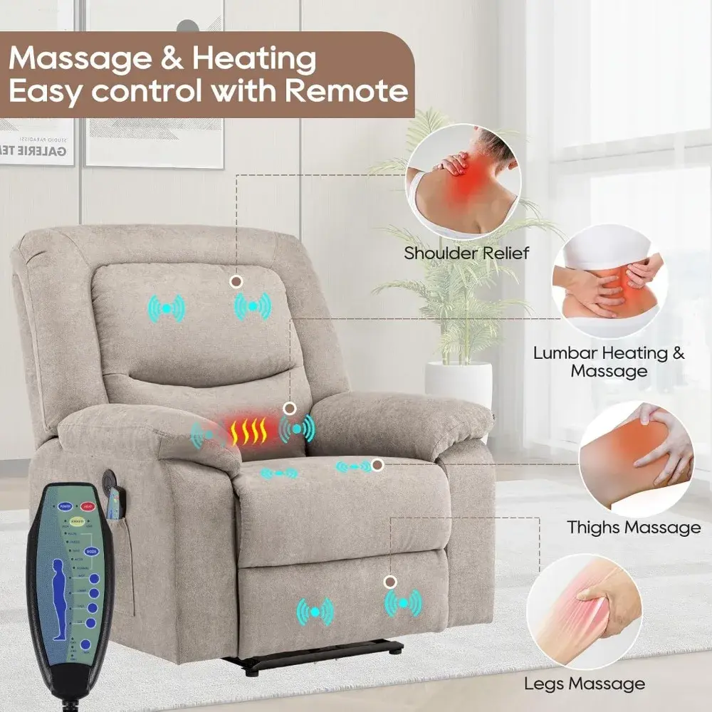 stylish lift chair designed for senior comfort