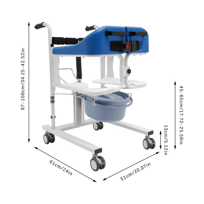 user friendly elderly lift chair with wheels