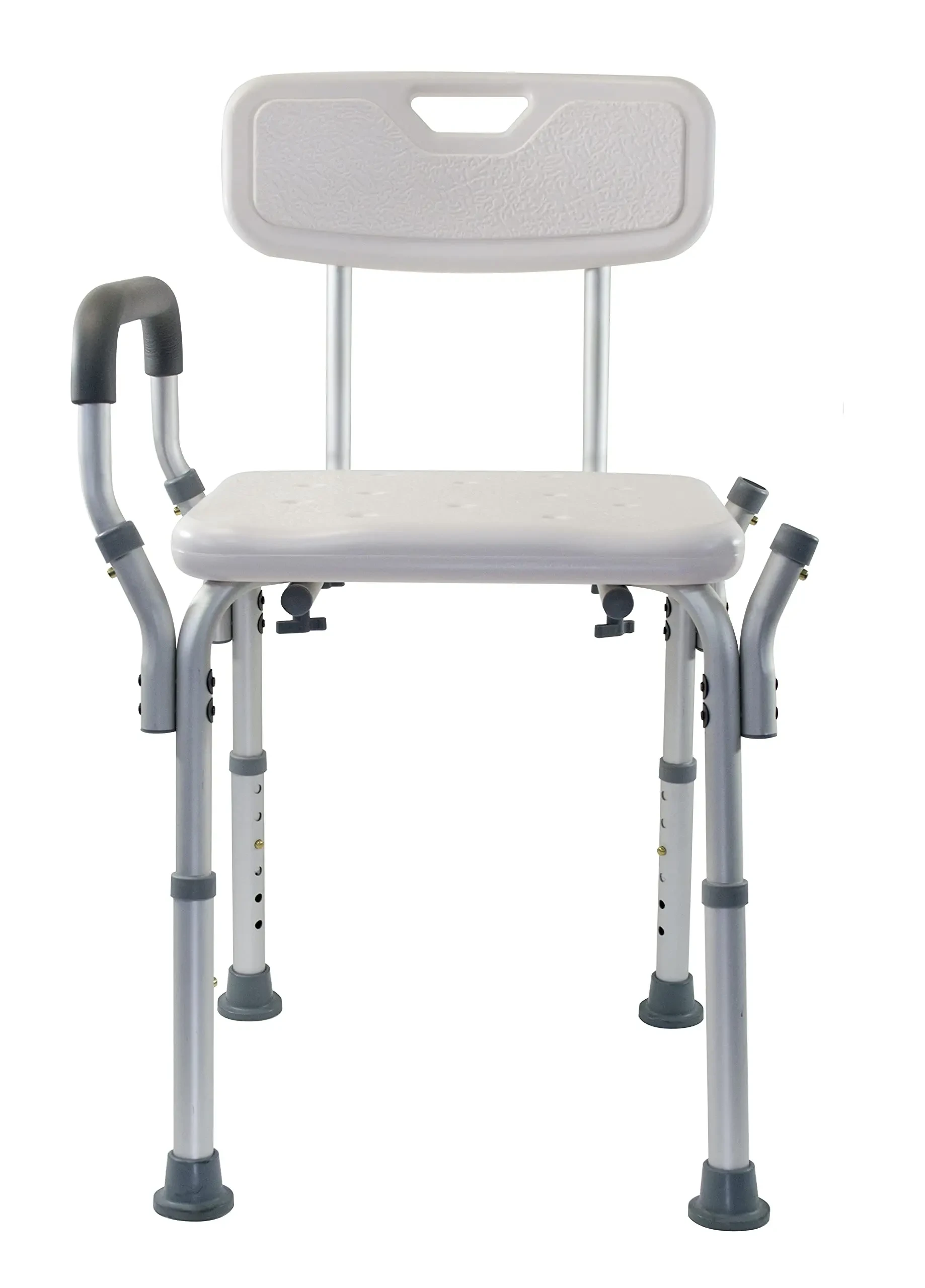 waterproof adjustable shower chair for easy mobility